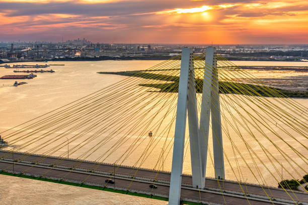 istock Houston Skyline from the Fred Hartman Bridge 2159736488