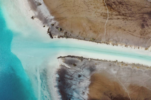 istock Canal of the Pirates from above (Lake Bacalar) 2159747554