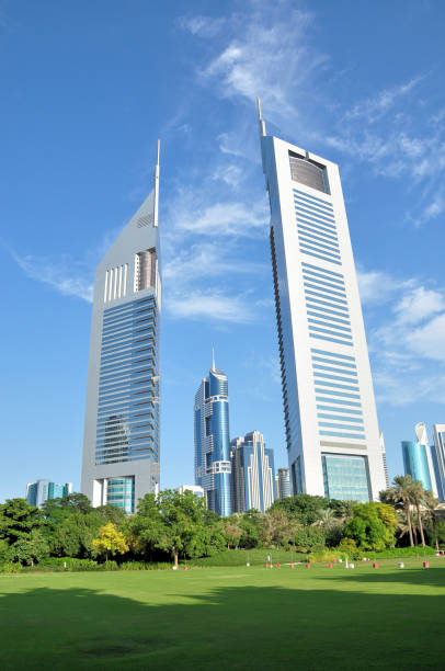 istock Emirates Towers - Dubai 2159764505