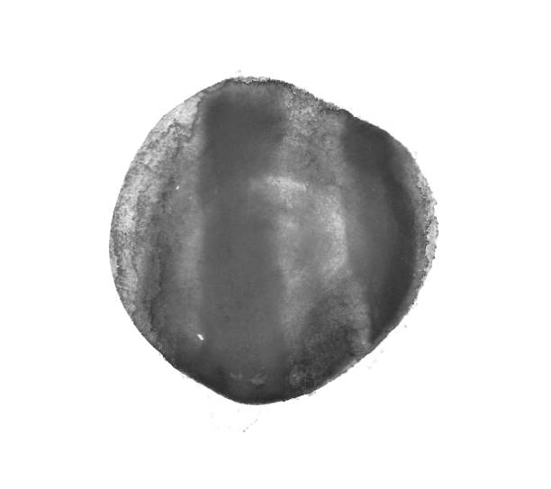 istock Watercolor blot brush isolated on white background for art design concept 2159765063