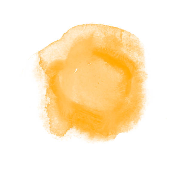istock Watercolor blot brush isolated on white background for art design concept 2159765182