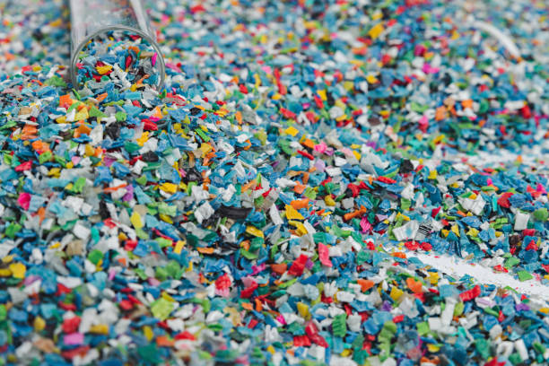 istock Produced from polymer plastic pellet factory. Petrochemical process for producing plastic pellet. Compound bead. polymerase chain reaction. 2159765193