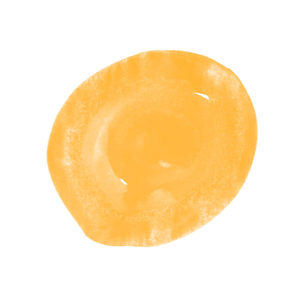 istock Watercolor blot brush isolated on white background for art design concept 2159765214