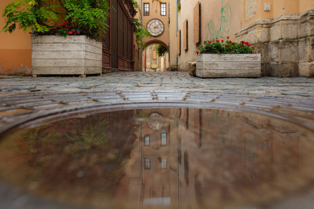 Armenian courtyard in Lviv, Ukraine