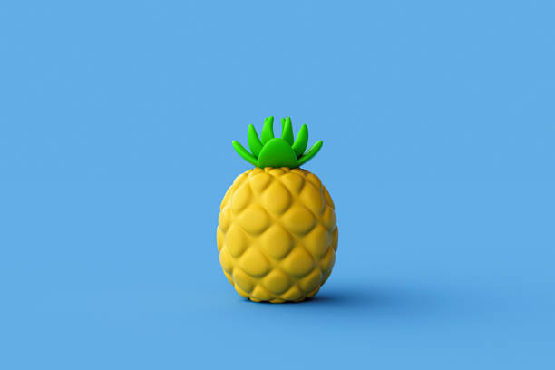 istock 3d Rendering of Pineapple, Summer vacation concept. 2159779332
