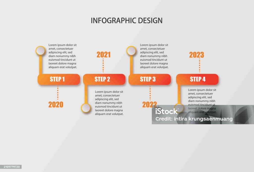 Data Process Timeline Infographic Timeline Template Business Concept Minimal Flat Infographic ...