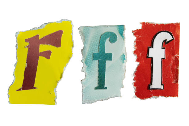 istock F alphabet torn from a magazine paper 2159782083