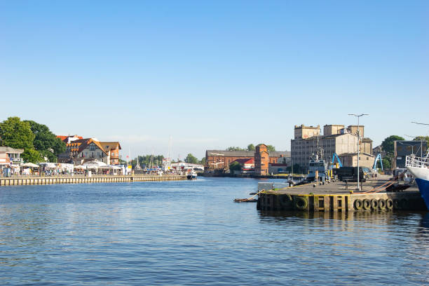 istock entrance to the port in Ustka 2159783078