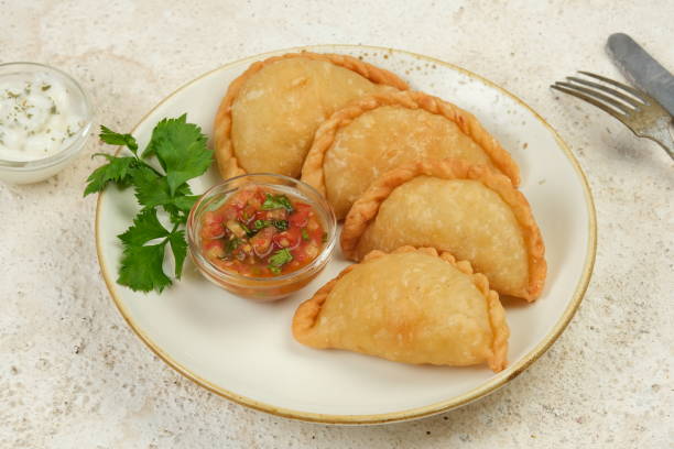 istock Homemade Stuffed Chicken Empanadas 2159787793