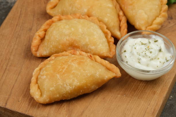 istock Homemade Stuffed Chicken Empanadas 2159788520