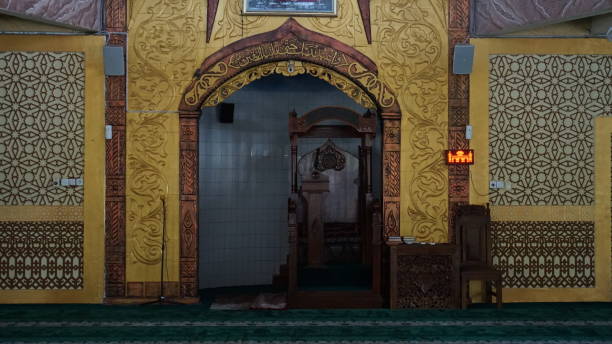 istock Mosque mihrab decoration ornament 2159789352