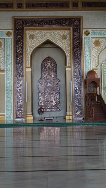 istock Mosque mihrab decoration ornament 2159789439