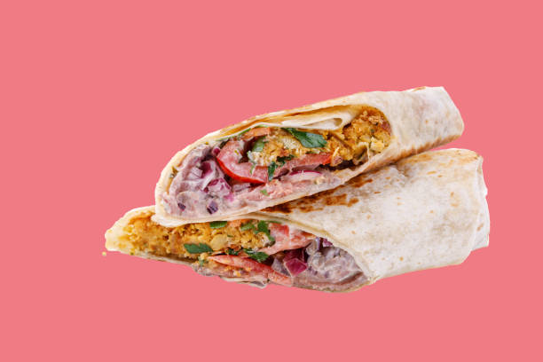 istock doner with meat on a red background 4 2159794224