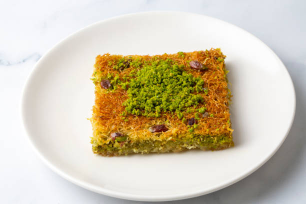 istock Turkish dessert antep kadayif - pistachio kadayif 2159799752