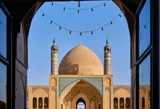 istock Agha Bozorg Mosque, Inner Courtyard Kashan, Iran, Middle East 2159807459