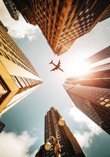 airplane in new york city