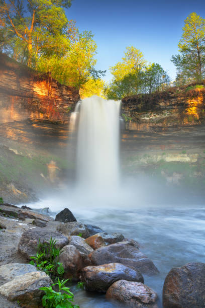 Minnehaha Falls in Minneapolis, Minnesota, USA