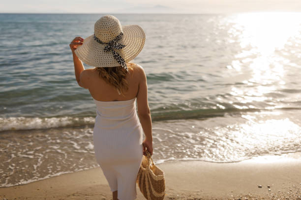 istock Enjoying sunset above the sea 2159828890