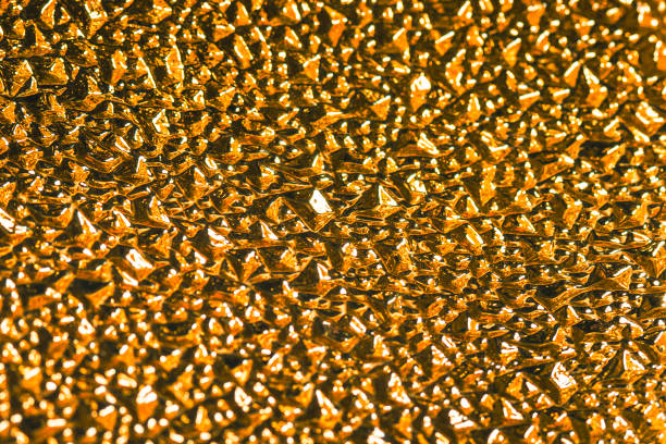 Detailed, ripple, gold high contrast background