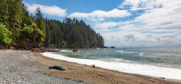 istock Sandy Beach on West Coast of Pacific Ocean. 2159833311