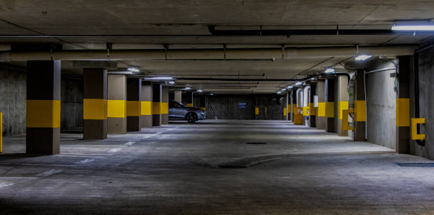 istock Underground parking garage in Seattle 2159844629