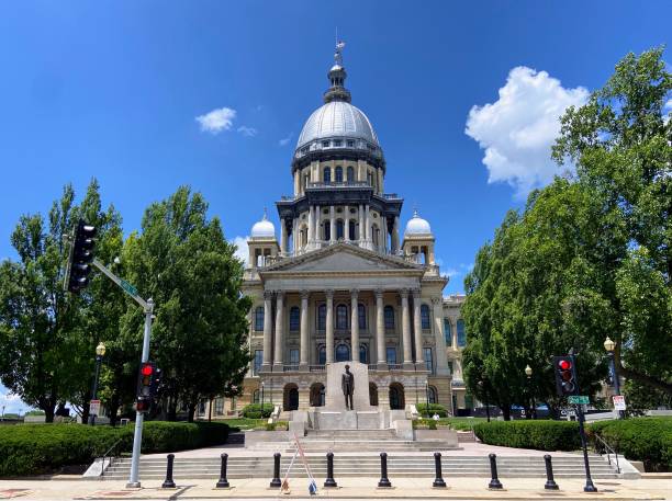 istock Illinois State Capitol Building in Springfield, Illinois 2159848678