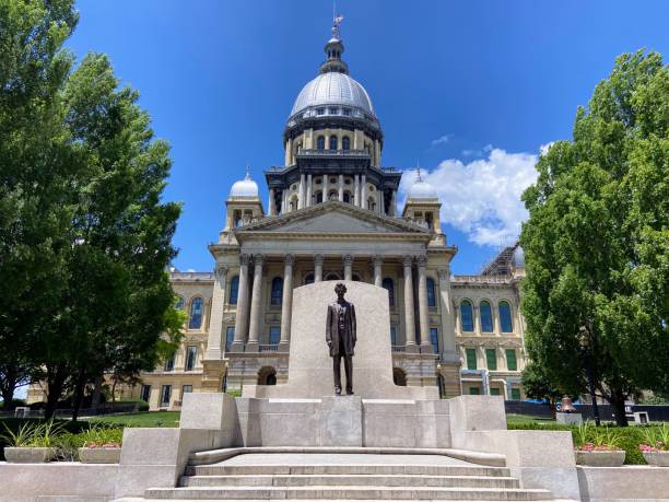 istock Illinois State Capitol Building in Springfield, Illinois 2159848685