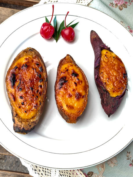 istock Sweet Potato Creme Brulee Half Shell Delight 2159859285