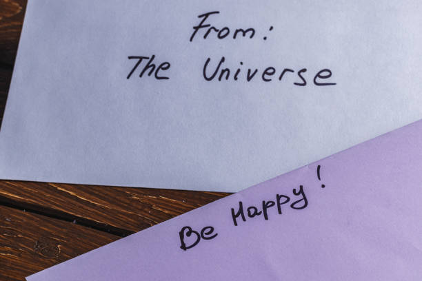 Spiritual message in the mail Photo From The universe Be happy