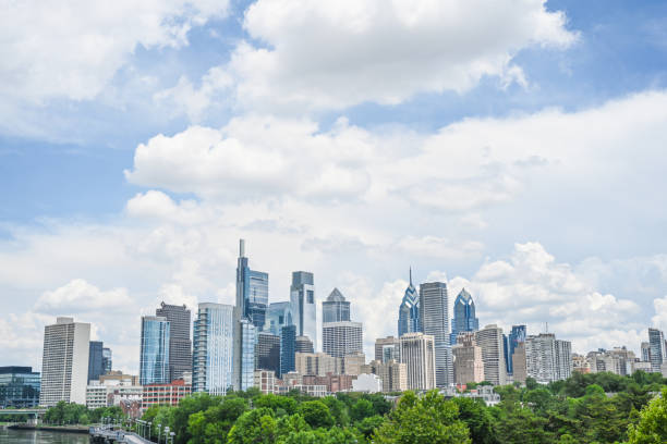 Skyline of Philadelphia city