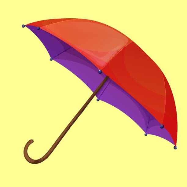 istock Umbrella design for autumn.Open umbrella. Red umbrella vector illustration 2159875819