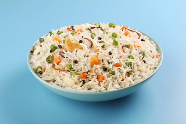 istock Mix vegetable pulao, Veg biryani 2159877556