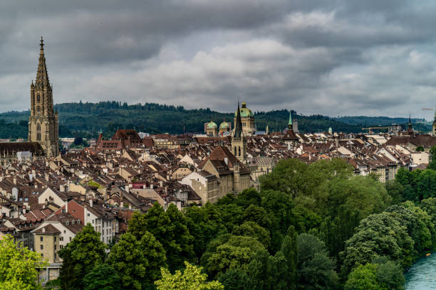 istock Bern City Rooftops - Historic Charm from Above 2159894955