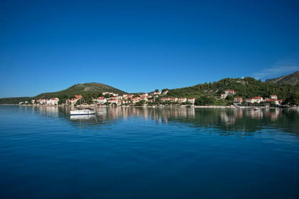 istock Town on Adriatic coast in Croatia 2159895061