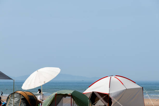 istock tent and parasol 2159901654