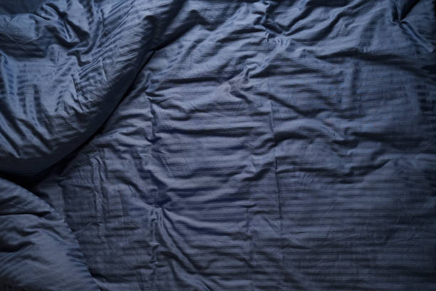 istock Top view of the bed linen 2159902127