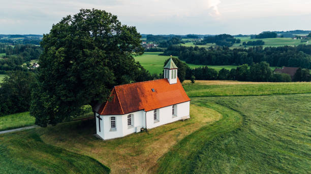 istock Chapel on a hill in Amtzell in Germany 2159902861