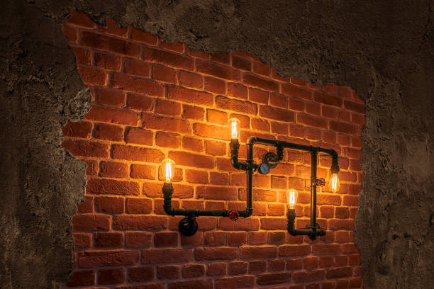 istock Concept of interior lighting with edison bulb lamp 2159904767