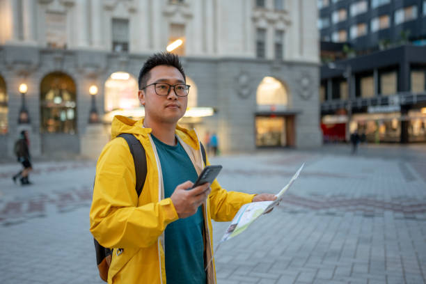 istock Young Asain Male Exploring City 2159906797