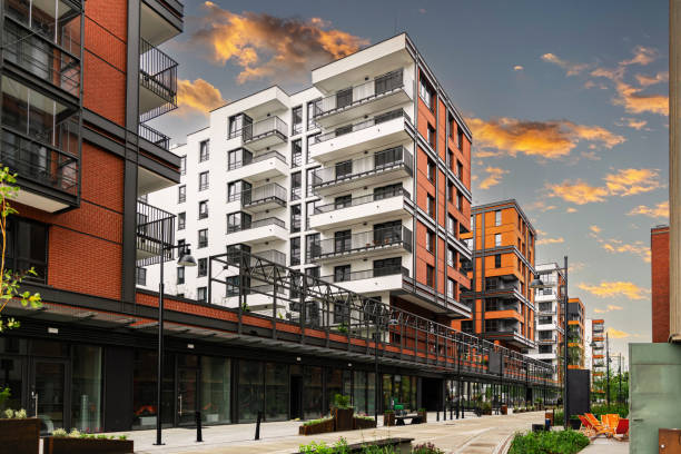 istock New houses construction. Residential house development 2159919217