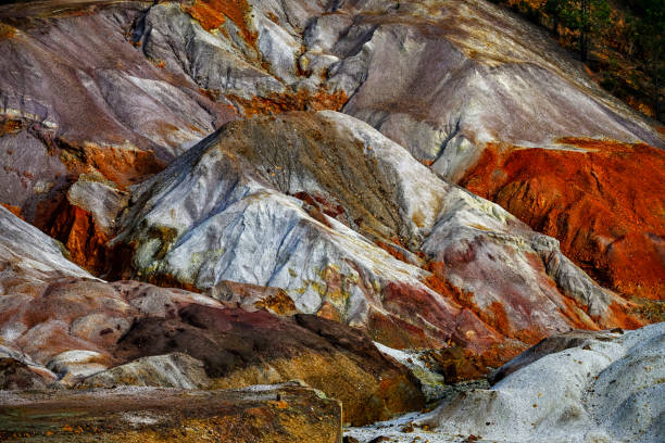 istock Multicolored Geological Formations in Rio Tinto, Huelva 2159921117