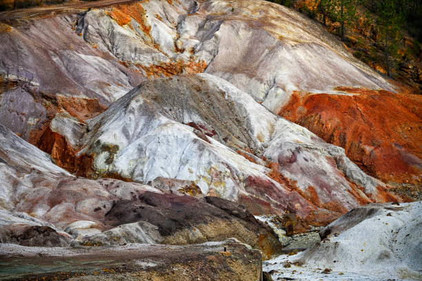 istock Multicolored Geological Formations in Rio Tinto, Huelva 2159921161