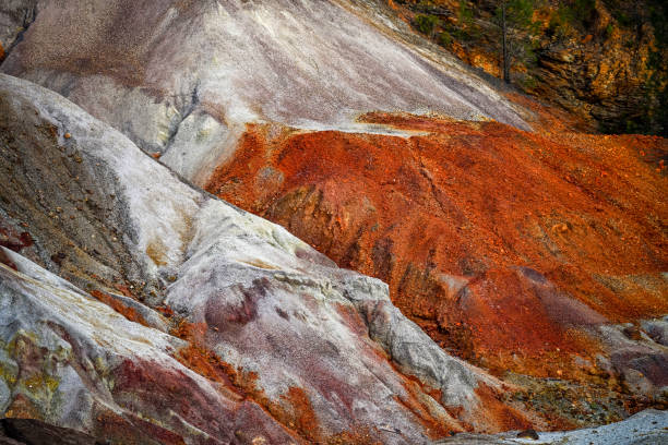 istock Multicolored Geological Formations in Rio Tinto, Huelva 2159921182