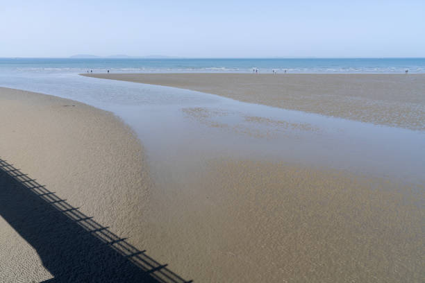 idyllic seascape at Muuido Isnald, Incheon, South Korea