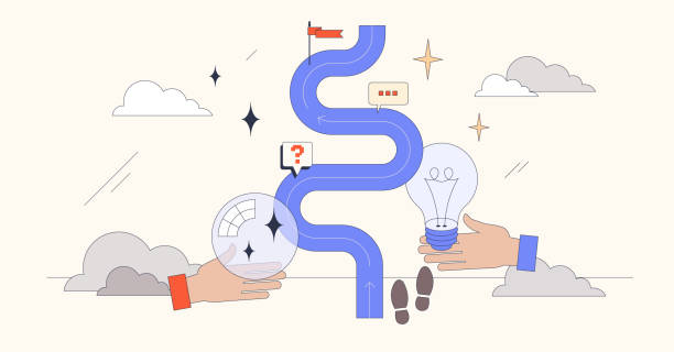 istock Intuition or future vision with predictions tiny person neubrutalism concept 2159934669