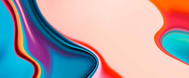 istock Dynamic 3D background with fluid shapes modern concept. minimal poster. ideal for banner, web, header, cover, billboard, brochure, social media, landing page. 2159934680