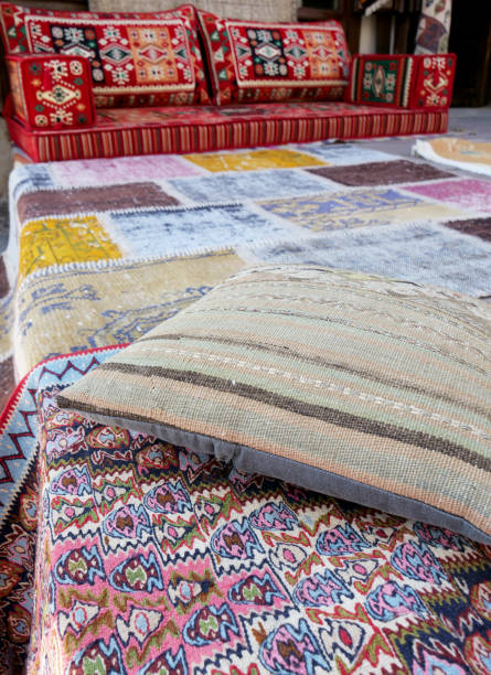 istock traditional handmade turkish carpet 2159935182
