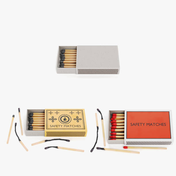 istock Realistic 3D Render of Matches 2159936428