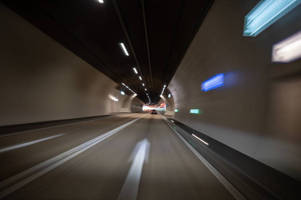 istock Traffic on highway in tunnel , Germany 2159938001