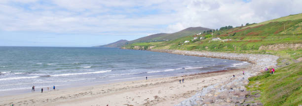 istock A nice beach with a green mountain, in Ireland 2159939377